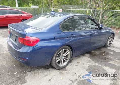 2016 BMW 328I from USA, damaged, VIN WBA8E9C53GK648802